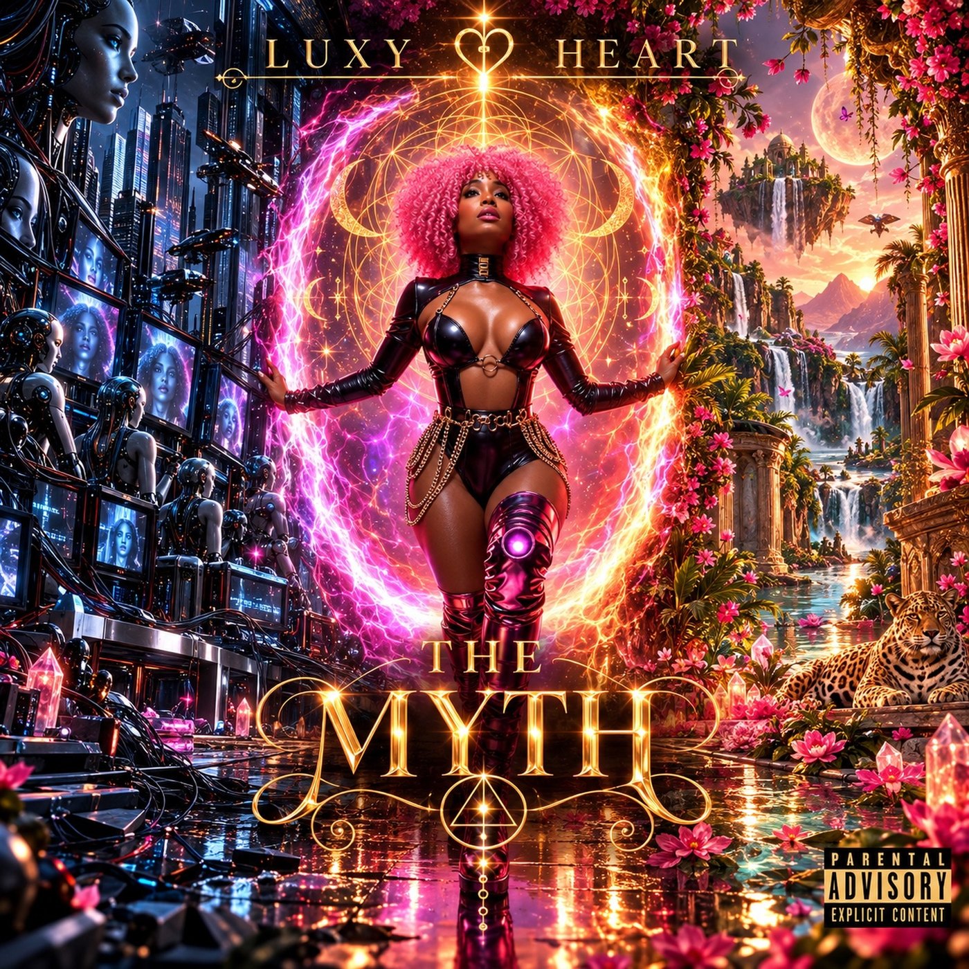 The Myth album cover by Luxy Heart